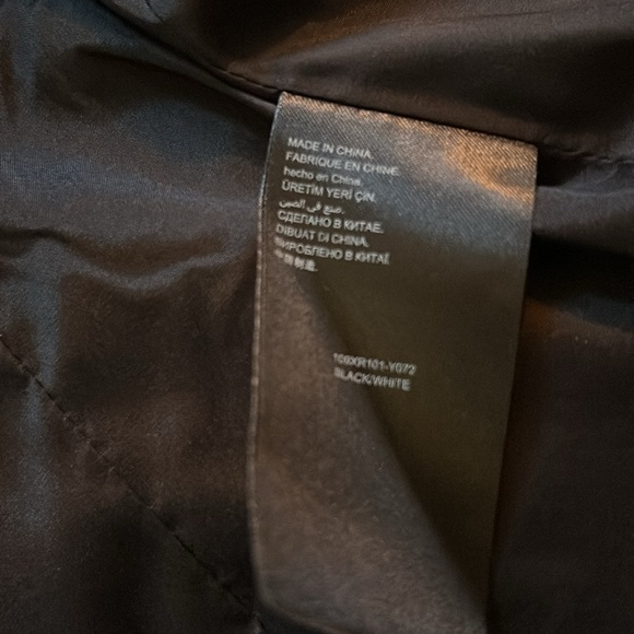 BEBE PLAID MOTO JACKET black white size 00 NWT - Picture 12 of 12